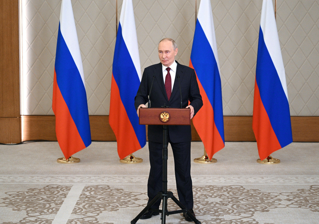 Vladimir Putin, presidente de Rusia. Foto: Reuters