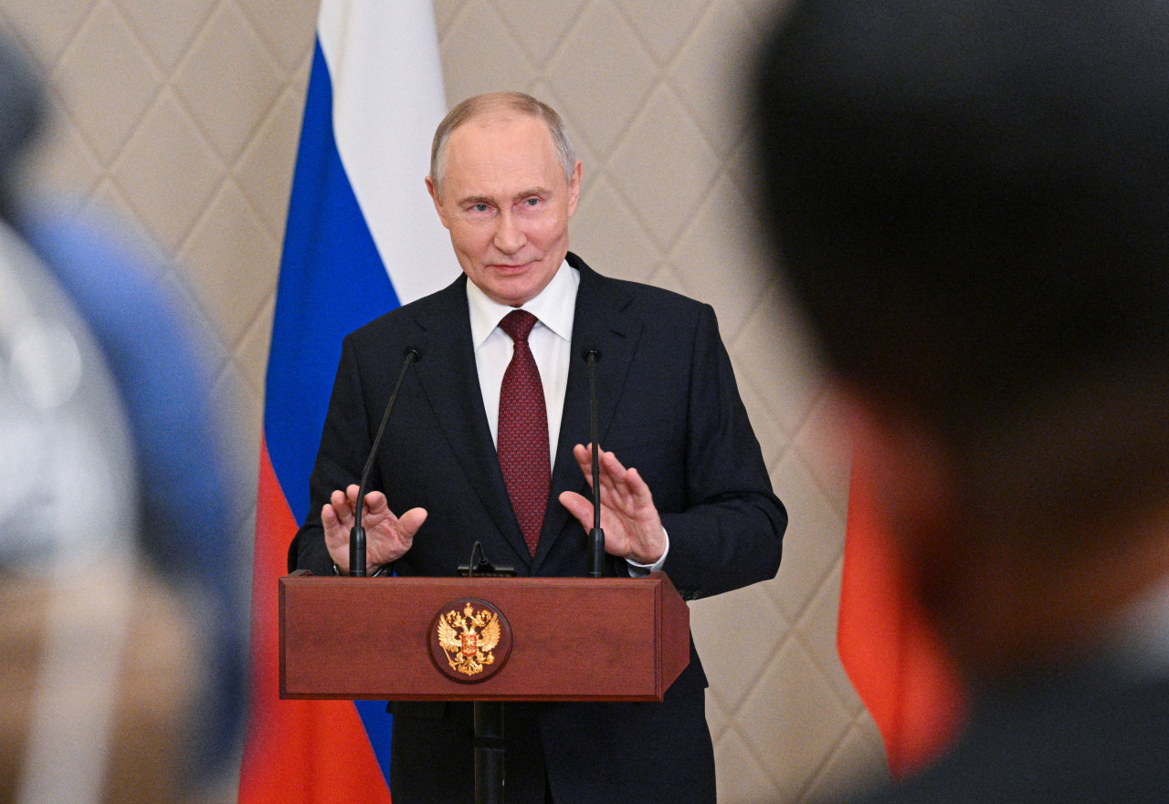 Vladimir Putin, presidente de Rusia. Foto: Reuters