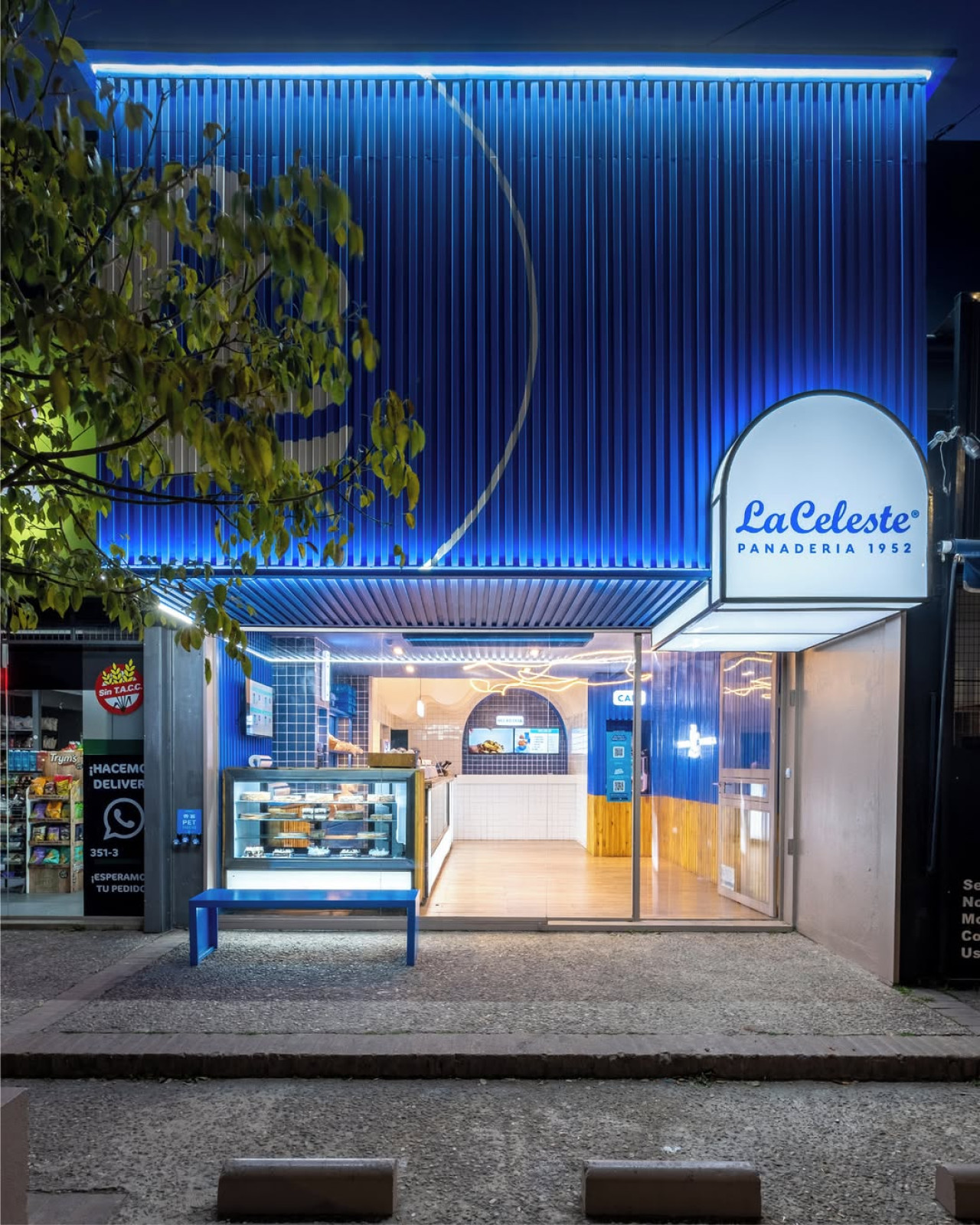 La confitería imperdible de Córdoba.  Foto: Instagram @lacelestepanaderia