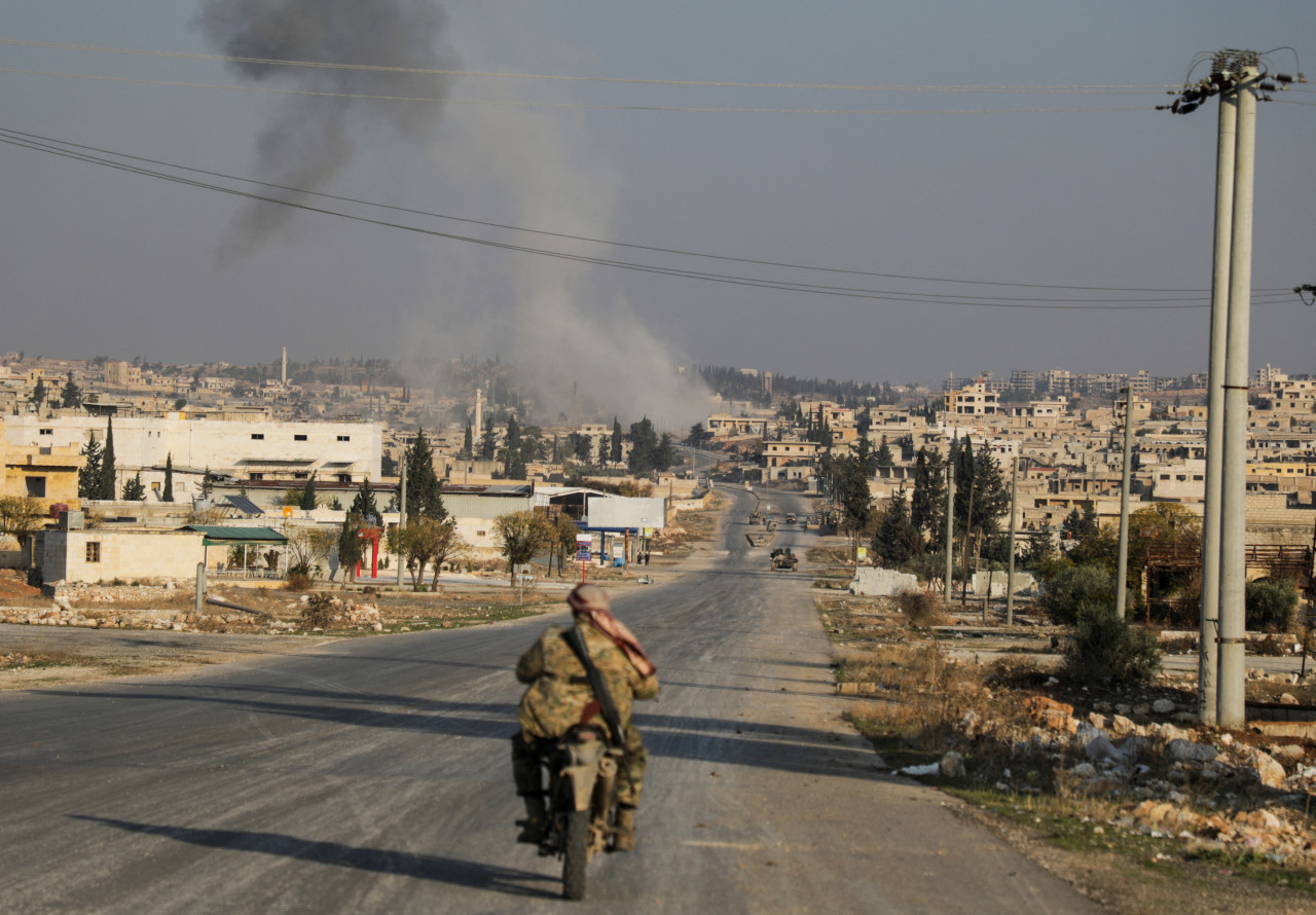 Soldados en el Líbano; guerra Israel-Hezbollah. Foto: Reuters