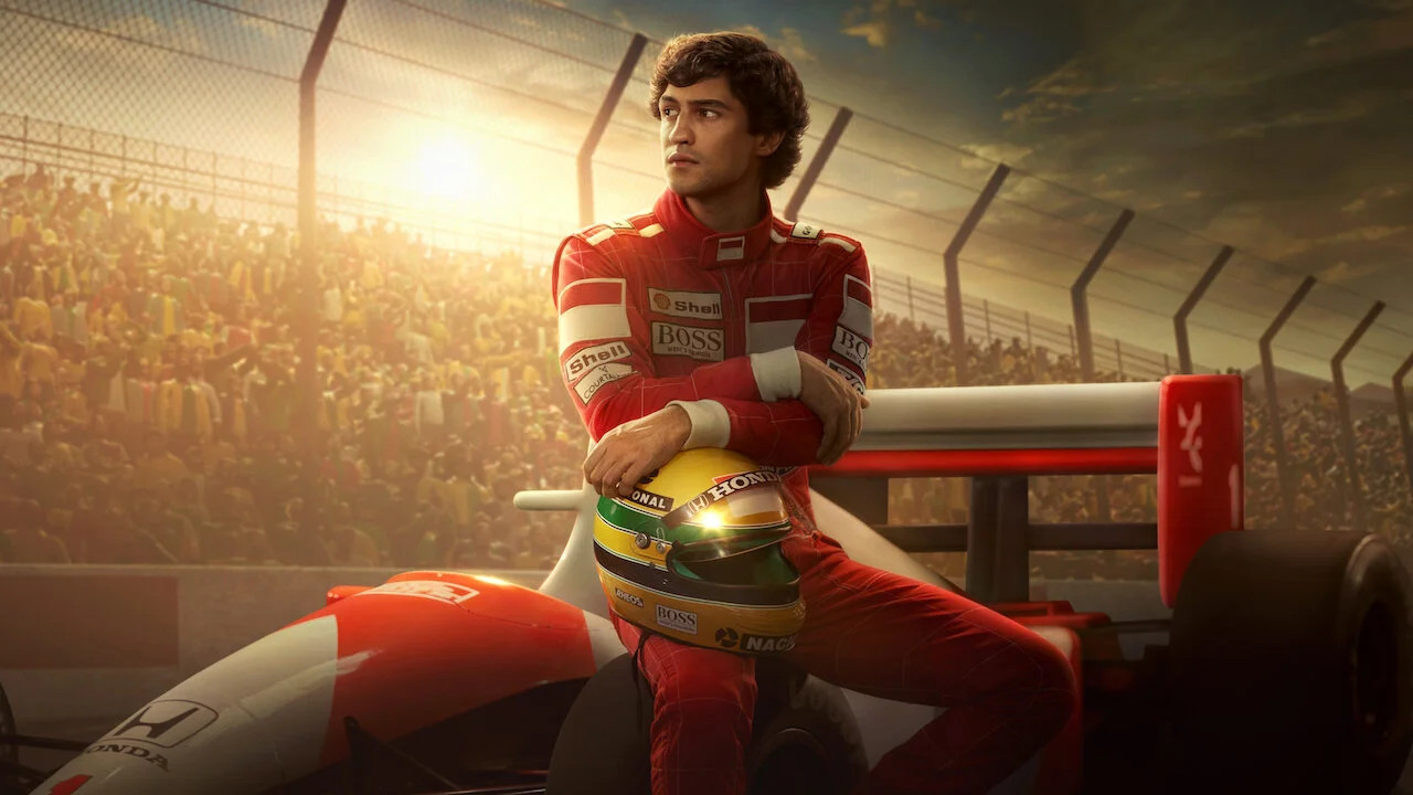 La miniserie de Netflix, "Senna". Foto: NA.