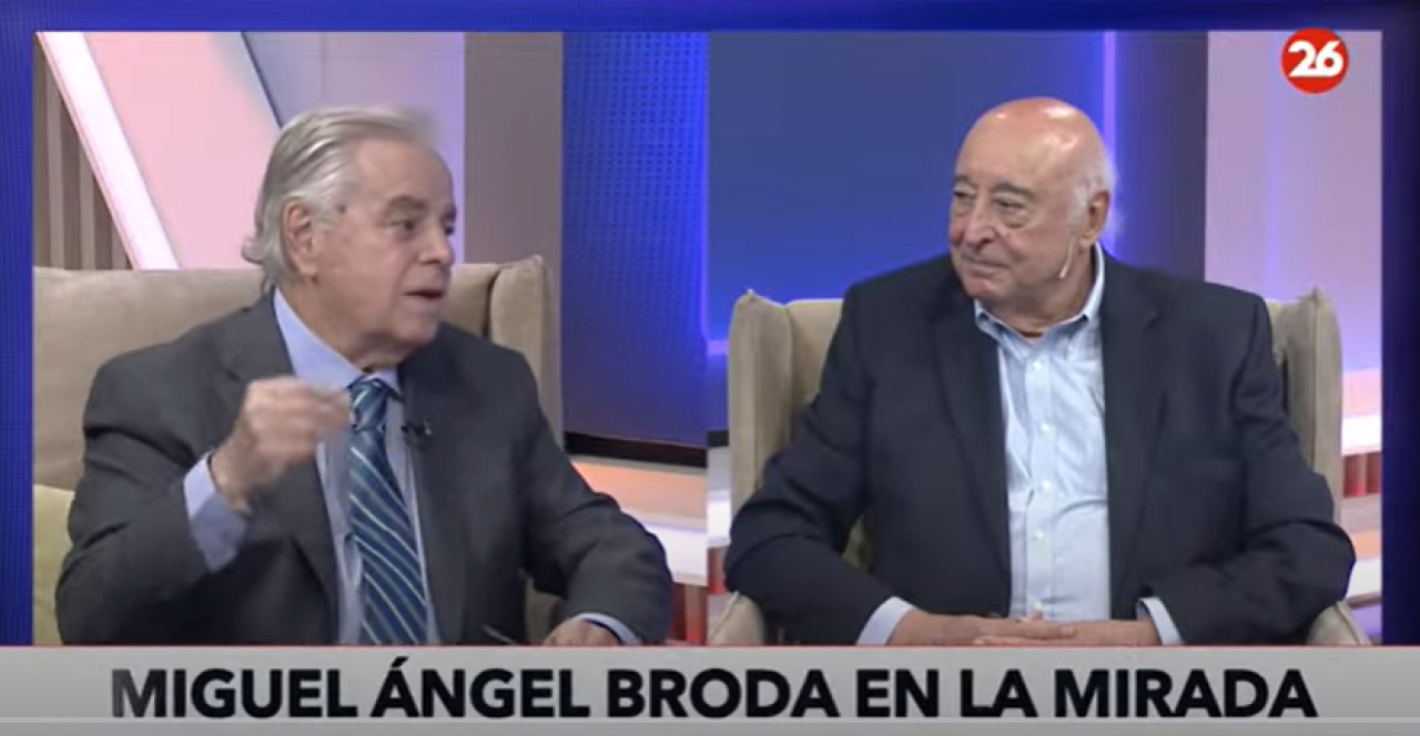 Miguel Ángel Broda en La Mirada. Foto: captura de video.