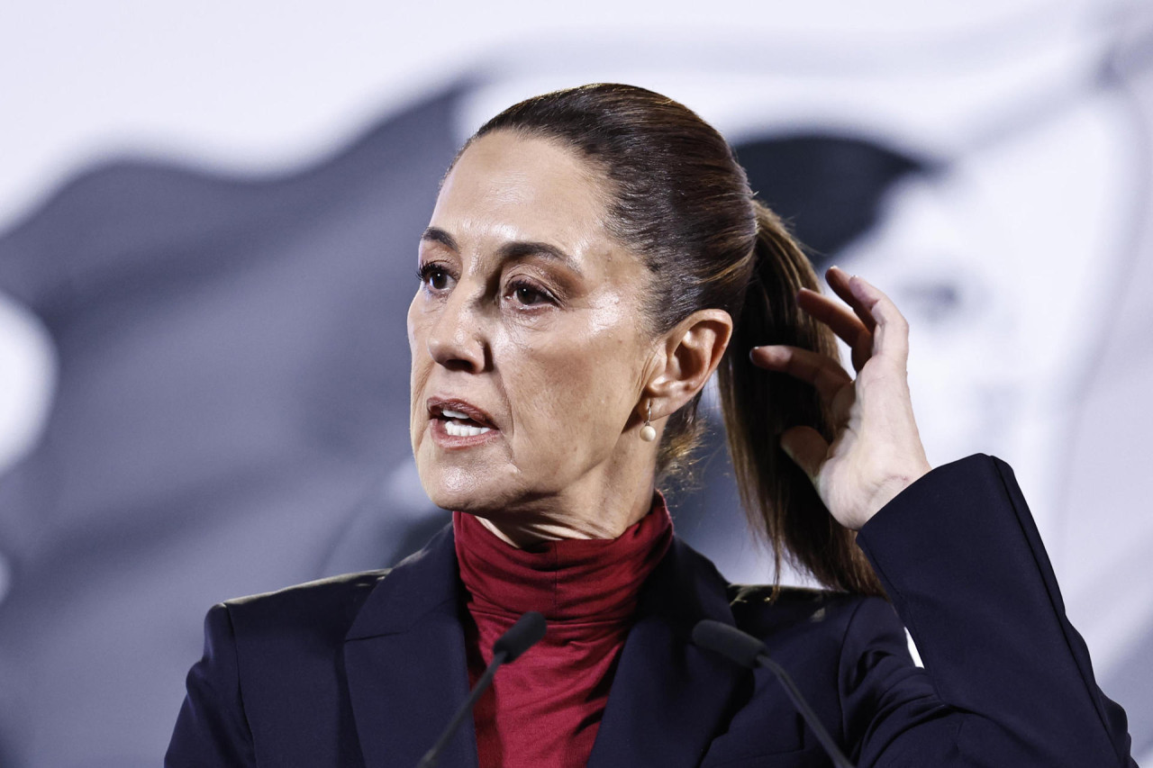 Claudia Sheinbaum, presidenta de México. Foto: EFE.