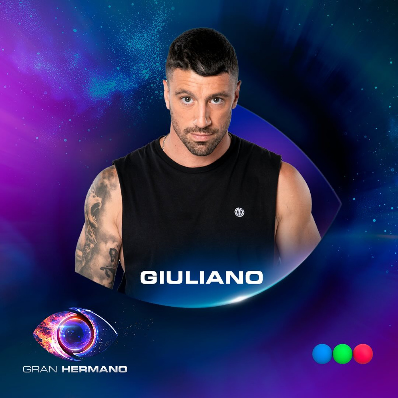 Giuliano - Participante de Gran Hermano 2025. Foto: Telefe.