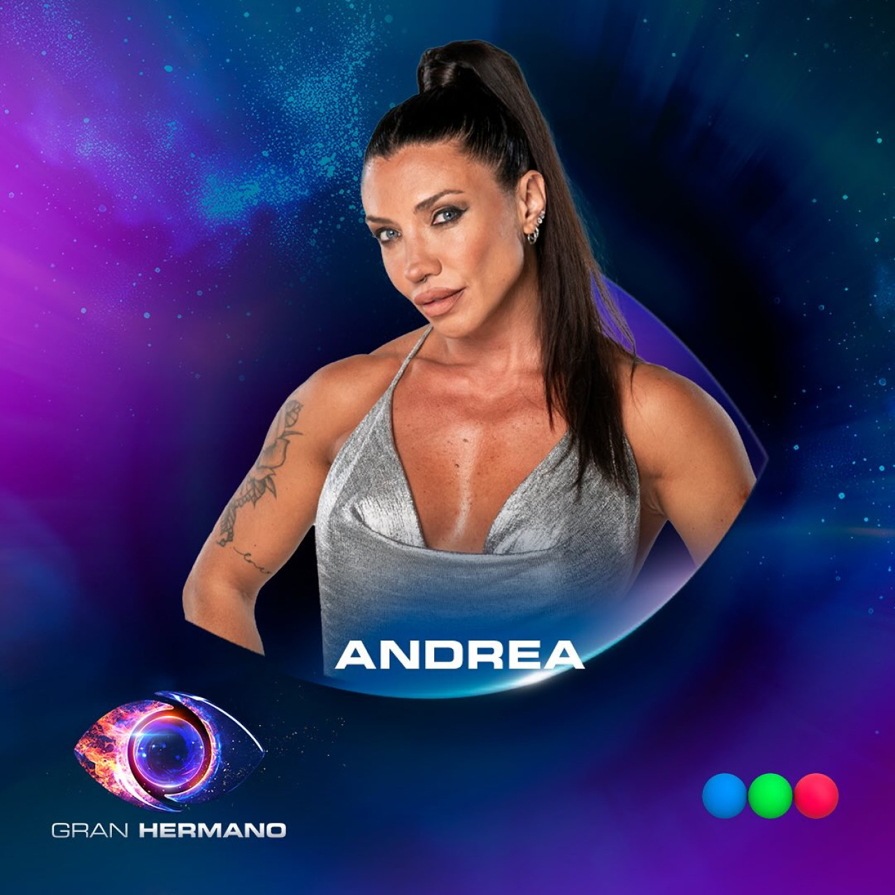 Andrea - Participante de Gran Hermano 2025. Foto: Telefe.