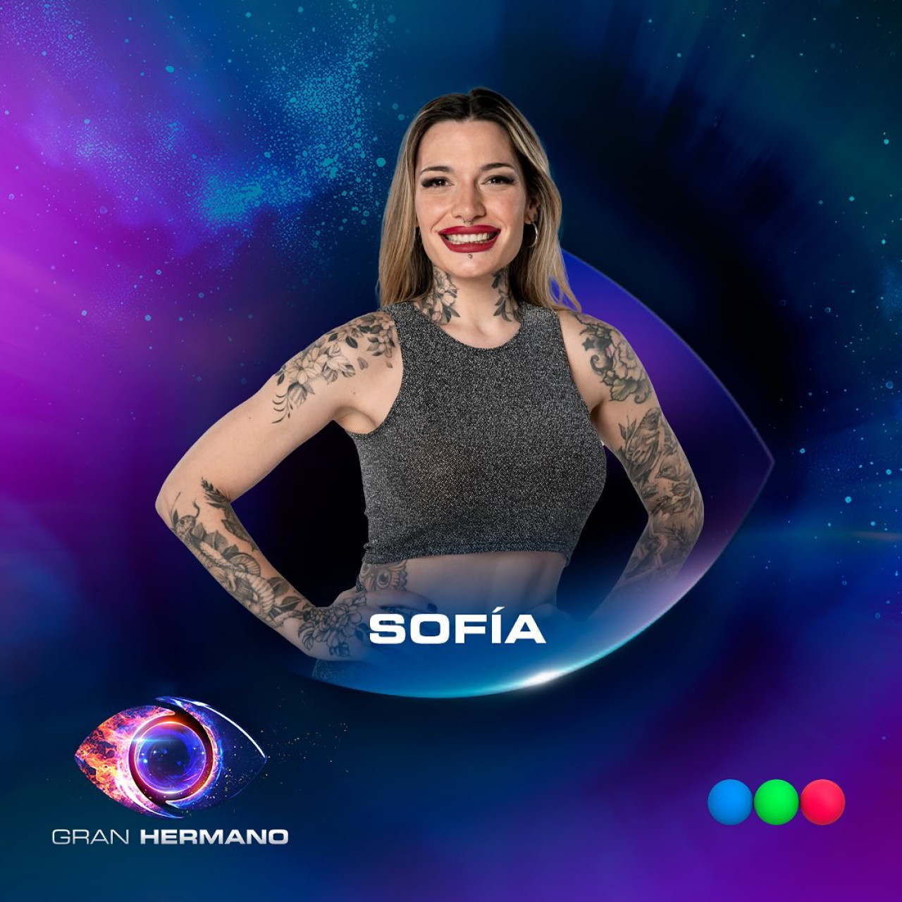 Sofia - Participante de Gran Hermano 2025. Foto: Telefe.