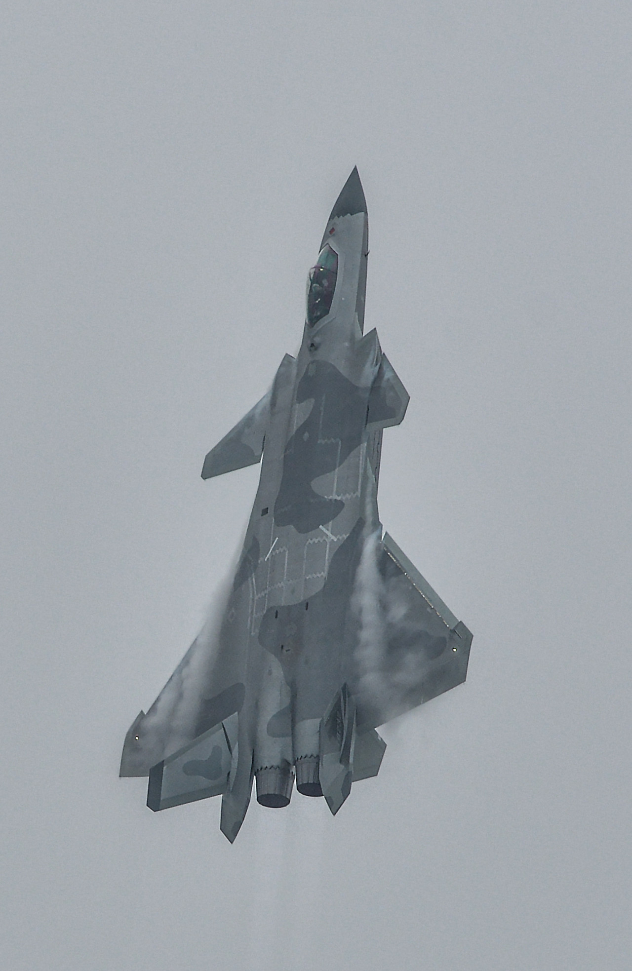 Avión caza J-20A. Foto: Wikipedia.