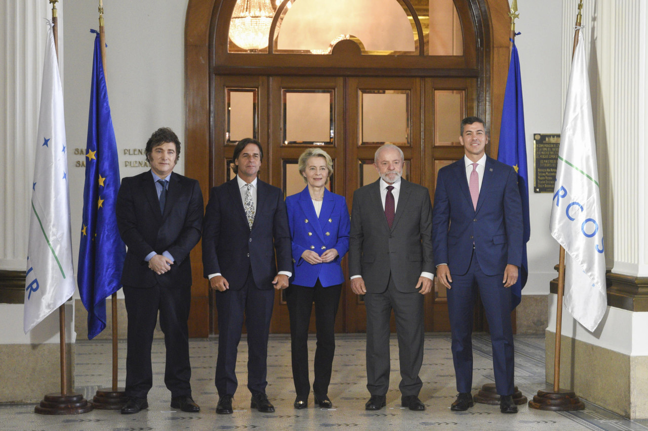 Acuerdo Mercosur y Unión Europea. Foto:  EFE.