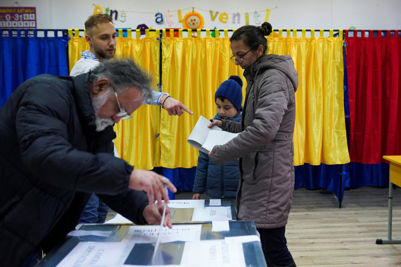 Elecciones en Rumanía. Foto: Reuters