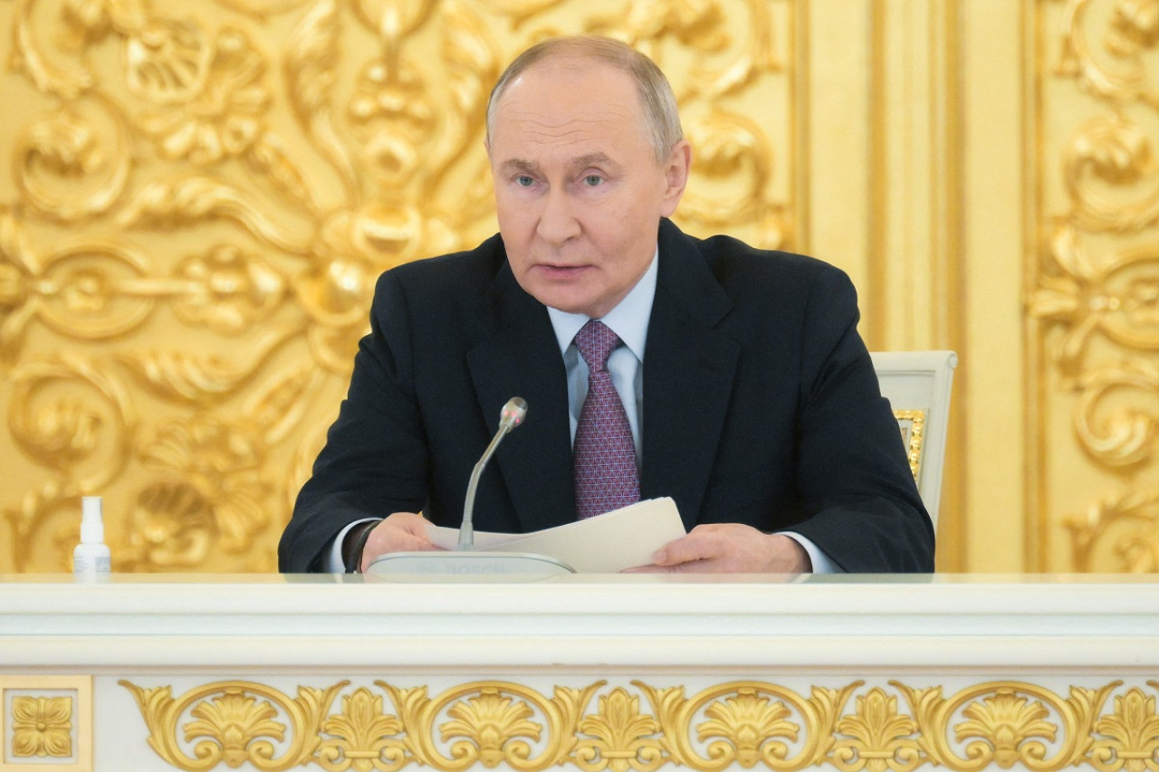 Vladímir Putin, presidente de Rusia. Foto: Reuters.