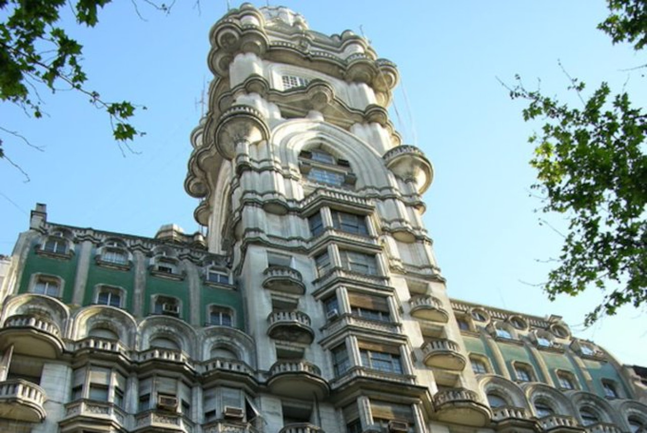 Palacio Barolo, Buenos Aires. Foto X @NuevosBAires