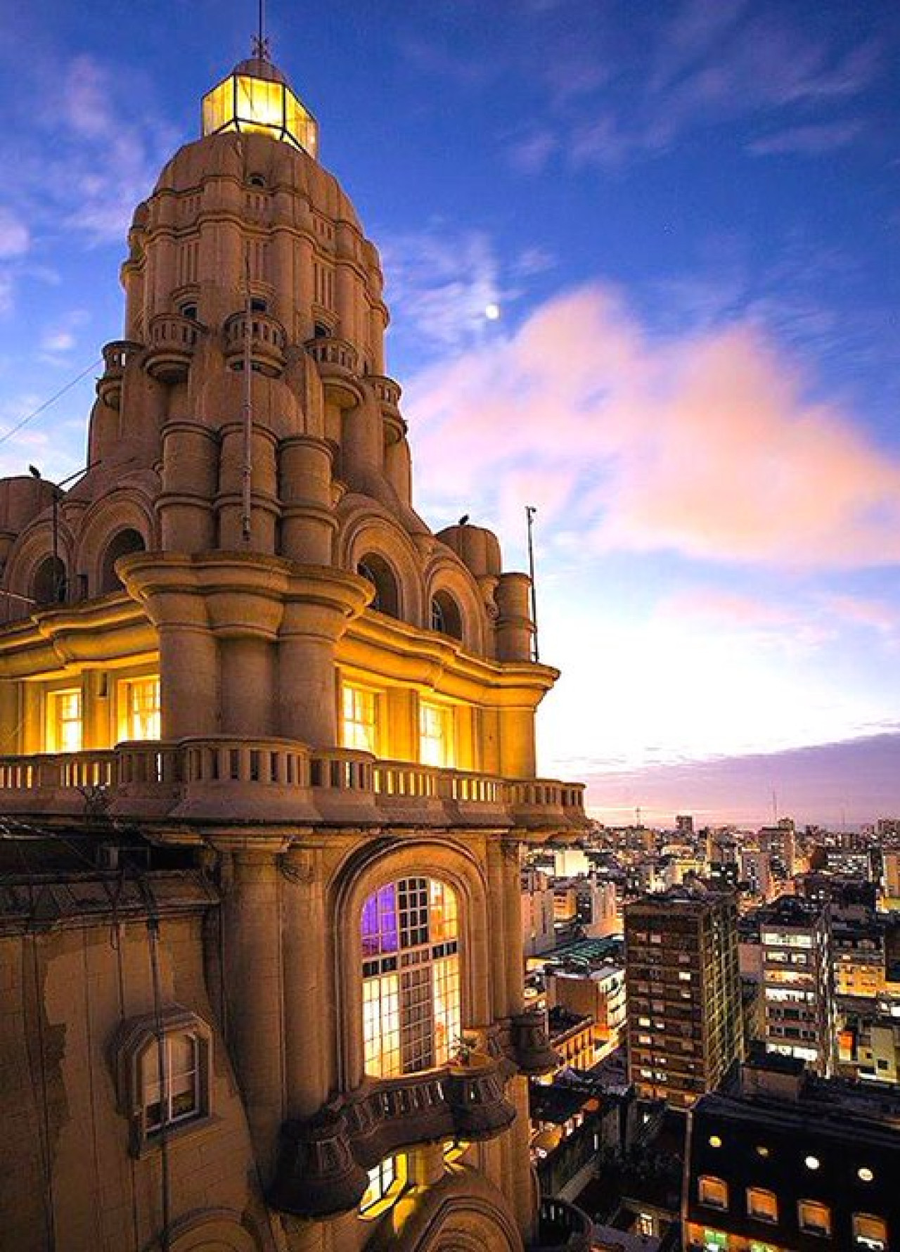 Palacio Barolo, Buenos Aires. Foto X @quiz_viajero