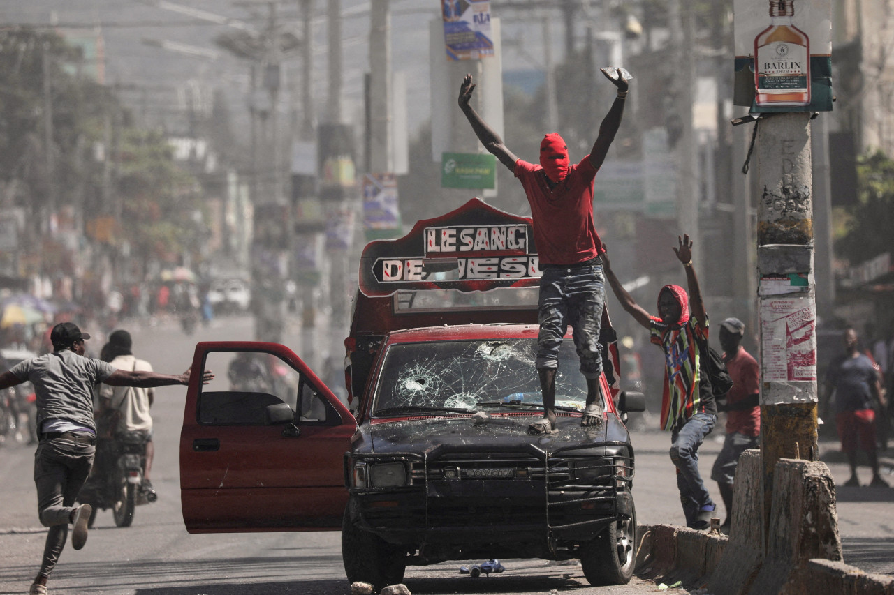 Violencia en Haití. Foto: Reuters.