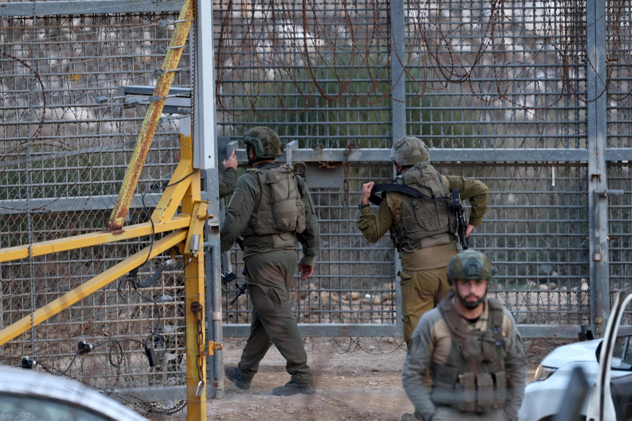 El Ejército de Israel en la frontera con Siria. Foto: EFE.