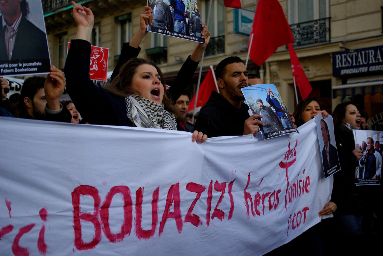 La autoinmolación de Mohamed Bouazizi desató una ola de protestas en Medio Oriente.