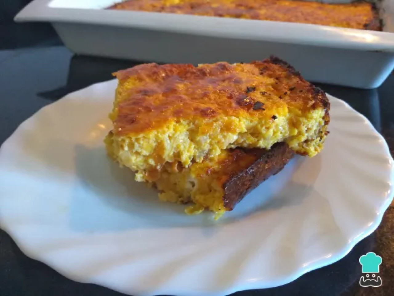 El chipa Guazú es una especie de pastel húmedo y esponjoso. Foto: RecetasGratis.