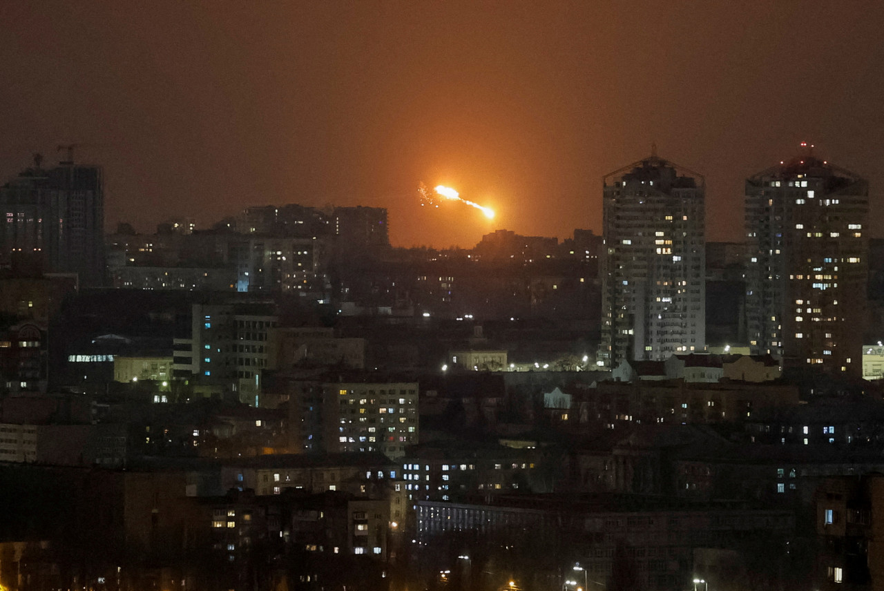 Bombardeo de Rusia contra Ucrania. Foto: Reuters.