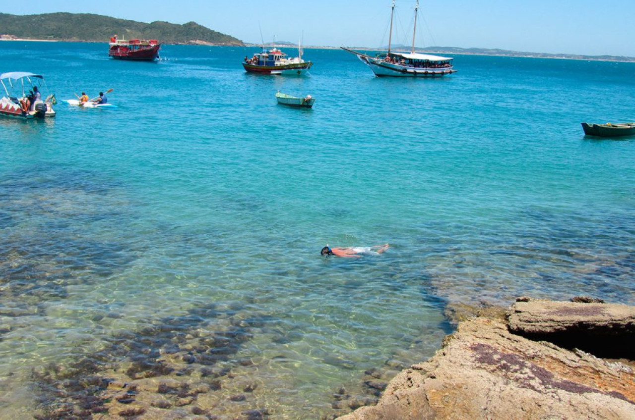 Buceo y snorkel en Buzios, Brasil. Foto: buzios.com.