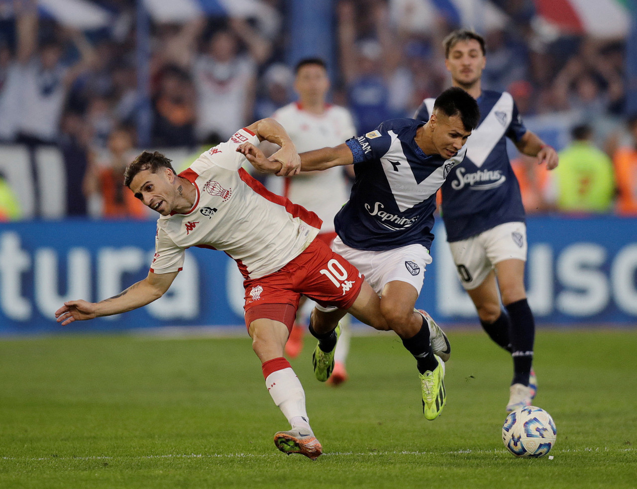 Vélez vence a Huracán en la definición de la Liga Profesional. Foto: Reuters.