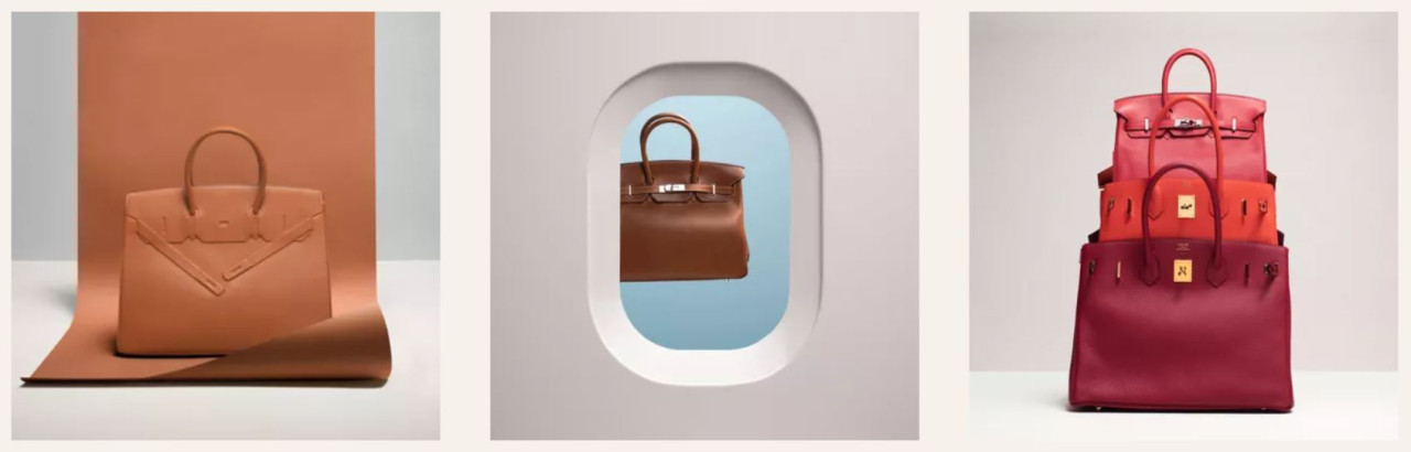 Bolso o cartera Birkin, de Hermes. Foto: hermes.com