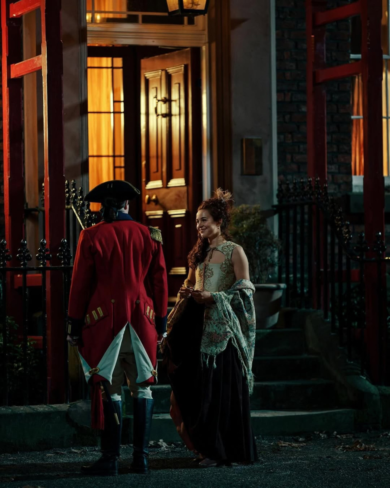 William y Jane Pocock, conocida como "Arabella". Foto: Starz