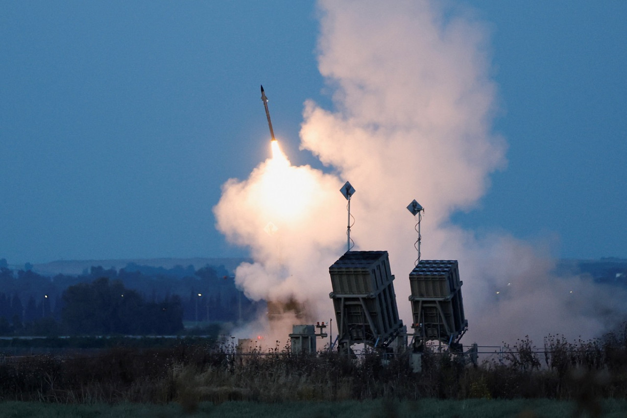 Iron Dome, el poderoso armamento defensivo de Israel. Foto: Reuters.