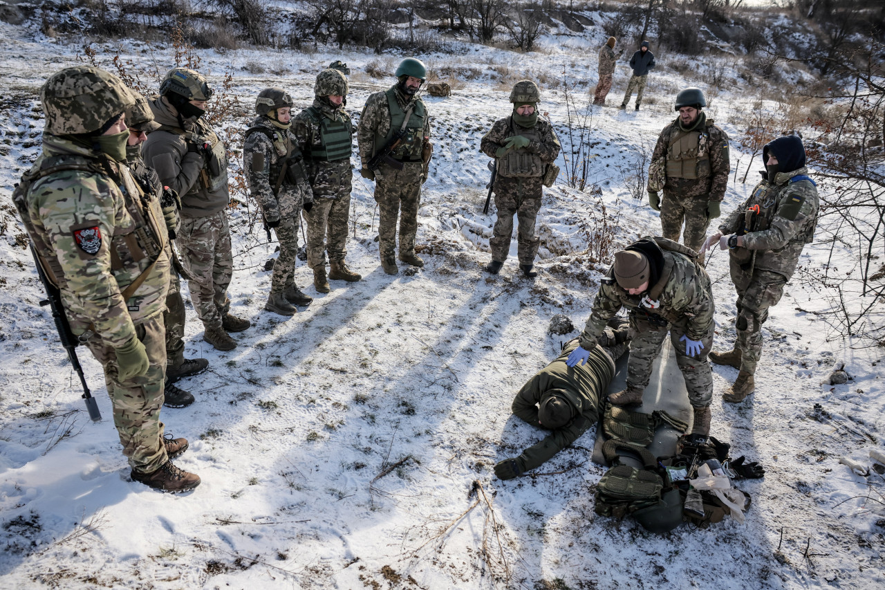 El Ejército de Ucrania necesita refuerzos. Foto: Reuters.