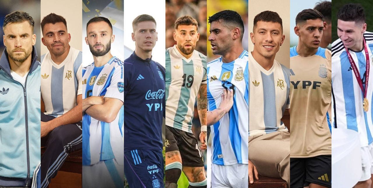 Defensores campeones en el Mundial de Qatar 2022. Fotos: redes sociales