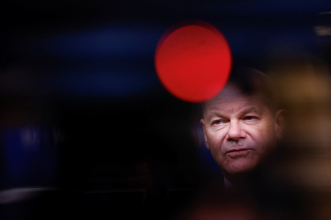 Olaf Scholz, canciller de Alemania. Foto: Reuters.