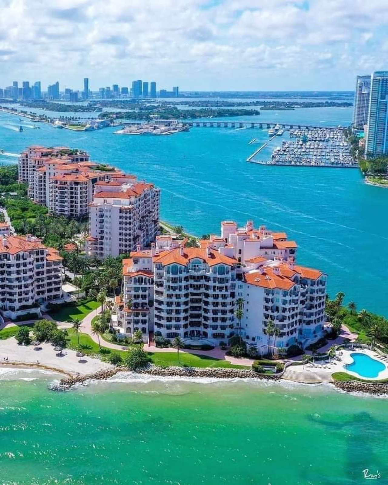 Fisher Island. Foto X @naturereflect0