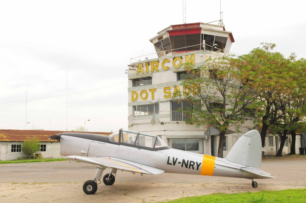 Aeropuerto de Don Torcuato. Foto: Facebook Aeropuerto Don Torcuato.