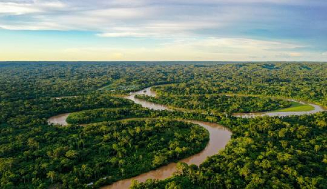 Amazonia. Fuente: Google Maps.