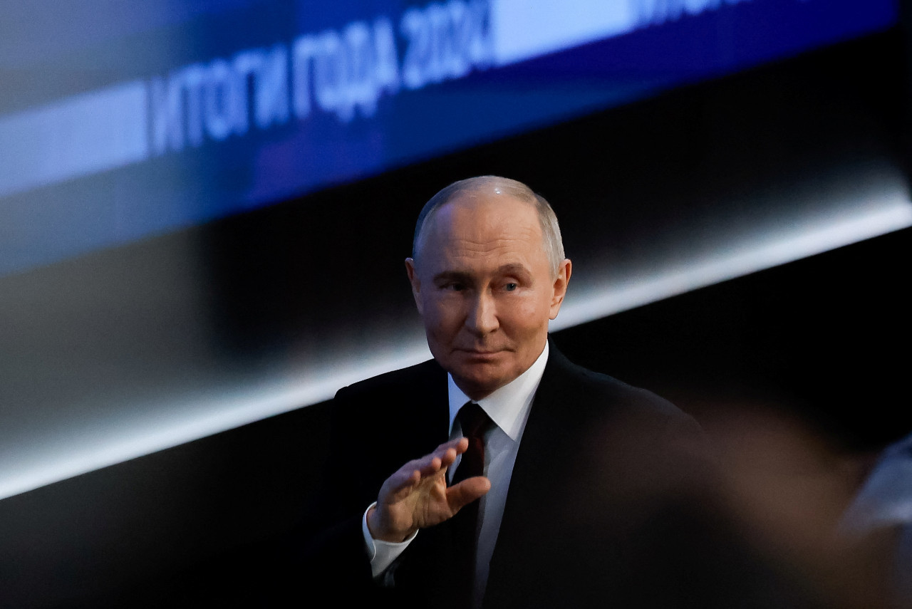 Vladimir Putin, presidente de Rusia. Foto: Reuters.