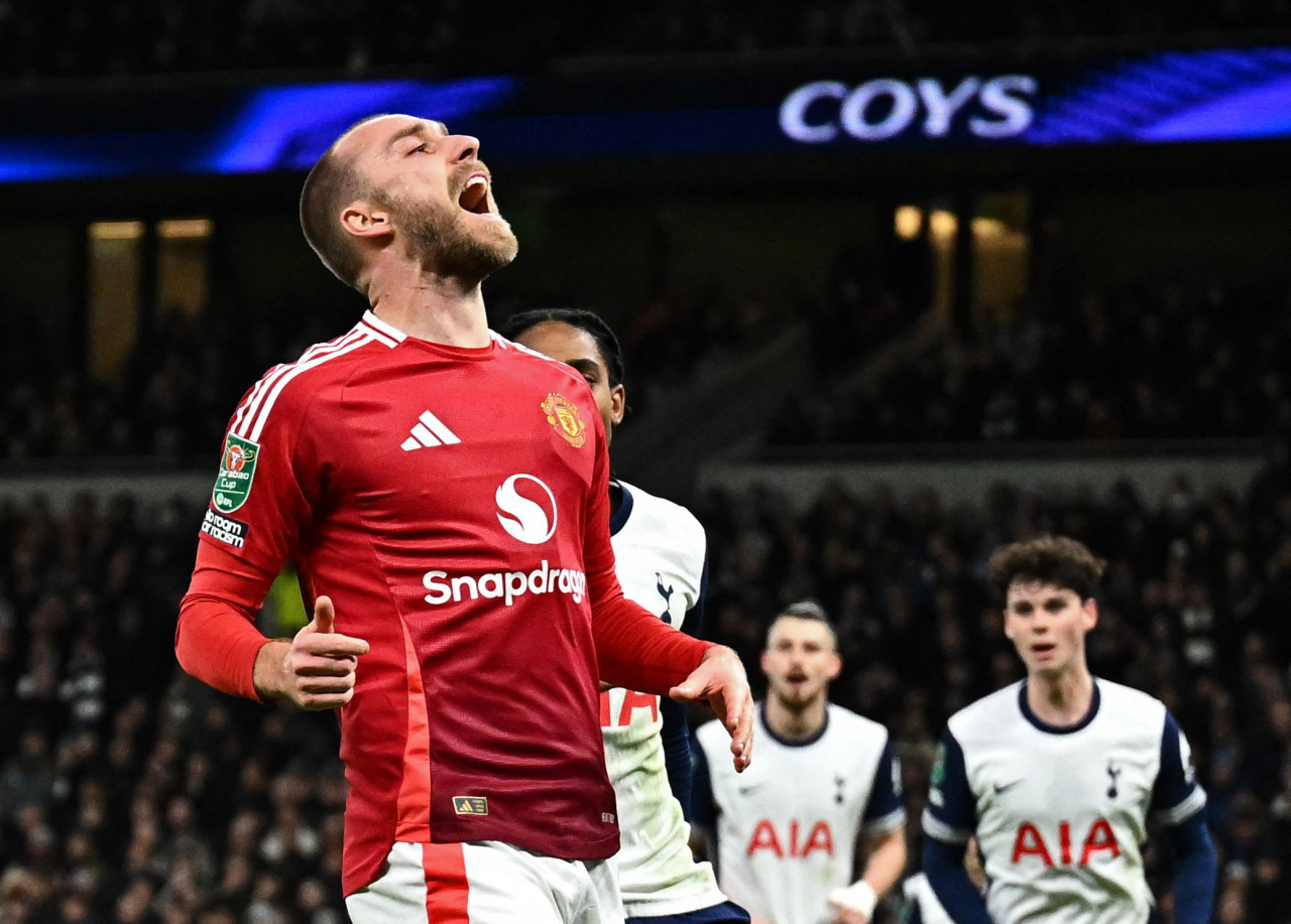 El Tottenham venció al Manchester United y ya está en semifinales. Foto: Reuters.