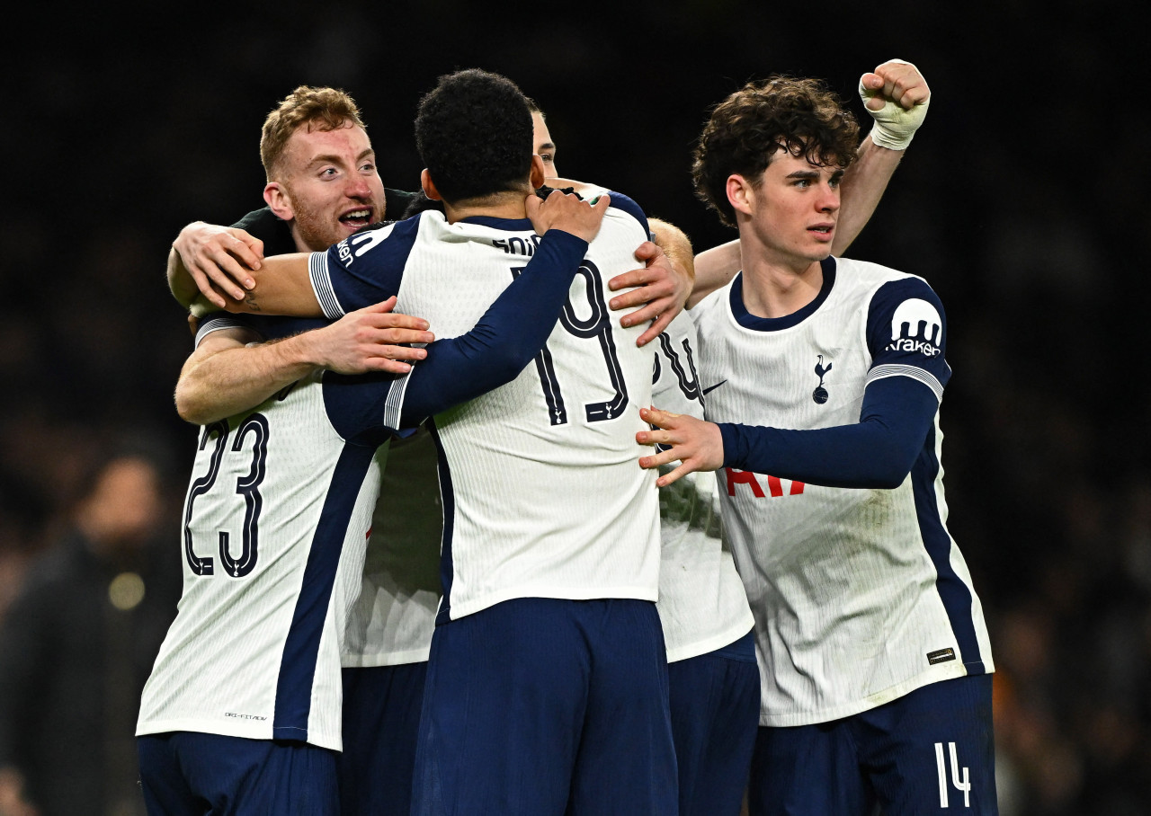 El Tottenham venció al Manchester United y ya está en semifinales. Foto: Reuters.