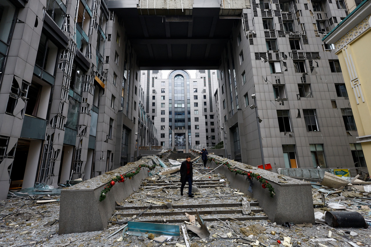 Ataque masivo de Rusia contra Ucrania. Foto: Reuters.