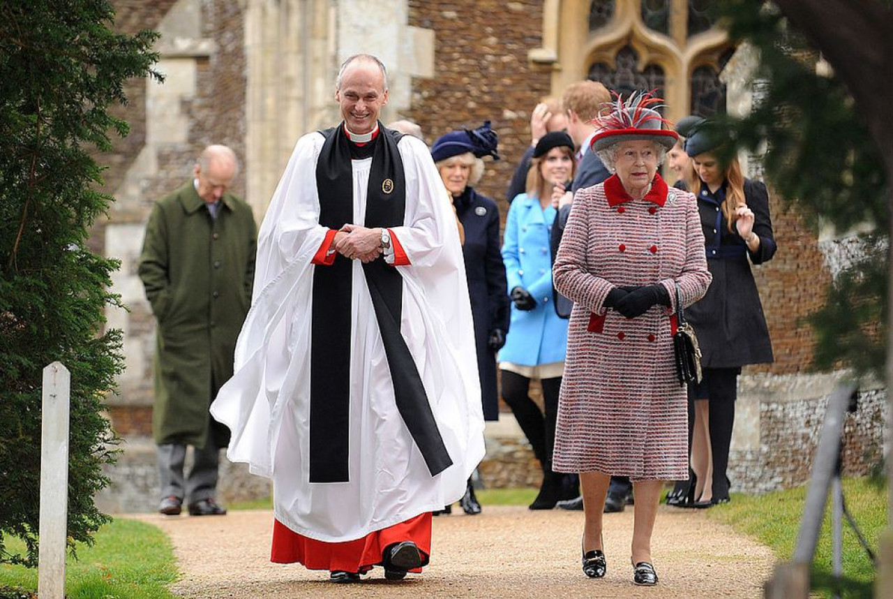 Navidad de la familia real británica. Foto: Getty Images.