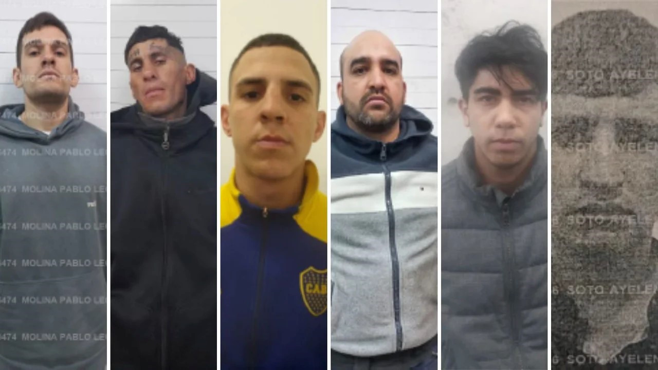 Detenidos fugados de la comisaría de Liniers. Foto: NA.