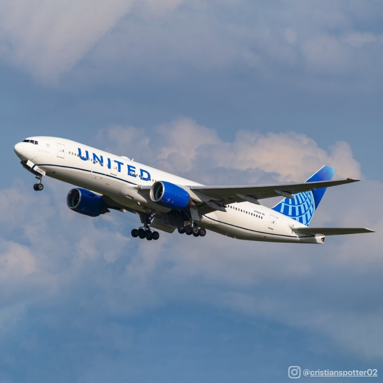 Vuelos de United Airlines. Foto: X united.