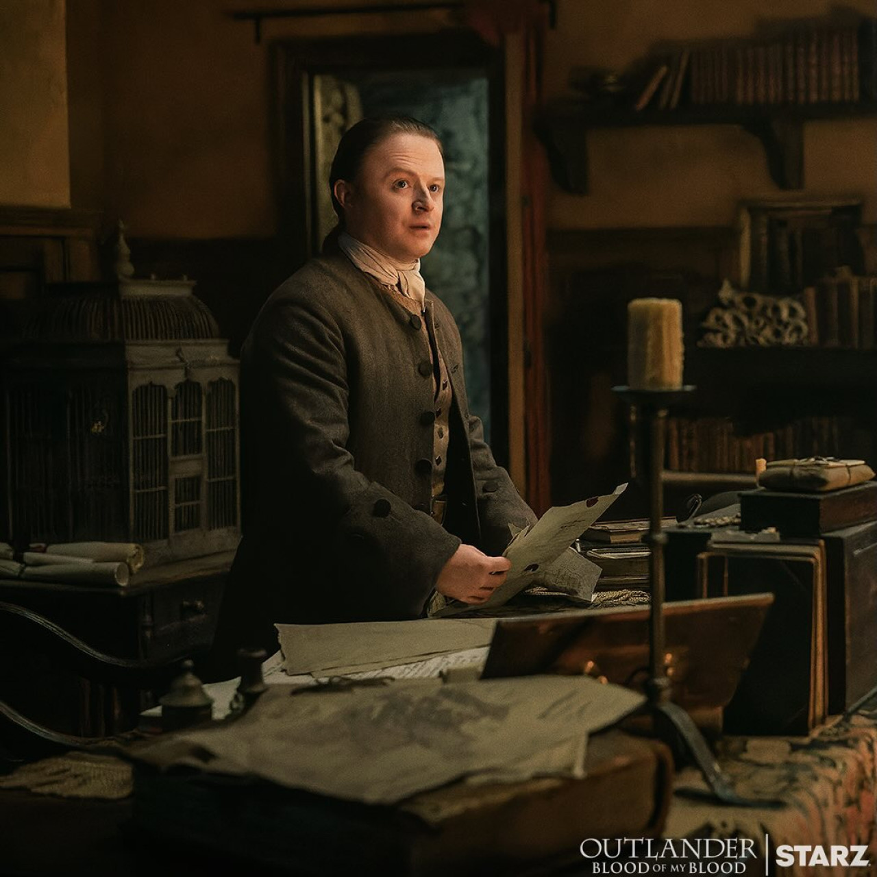 Nuevas imágenes de la precuela de Outlander "Blood Of My Blood". Foto Instagram @outlander_starz