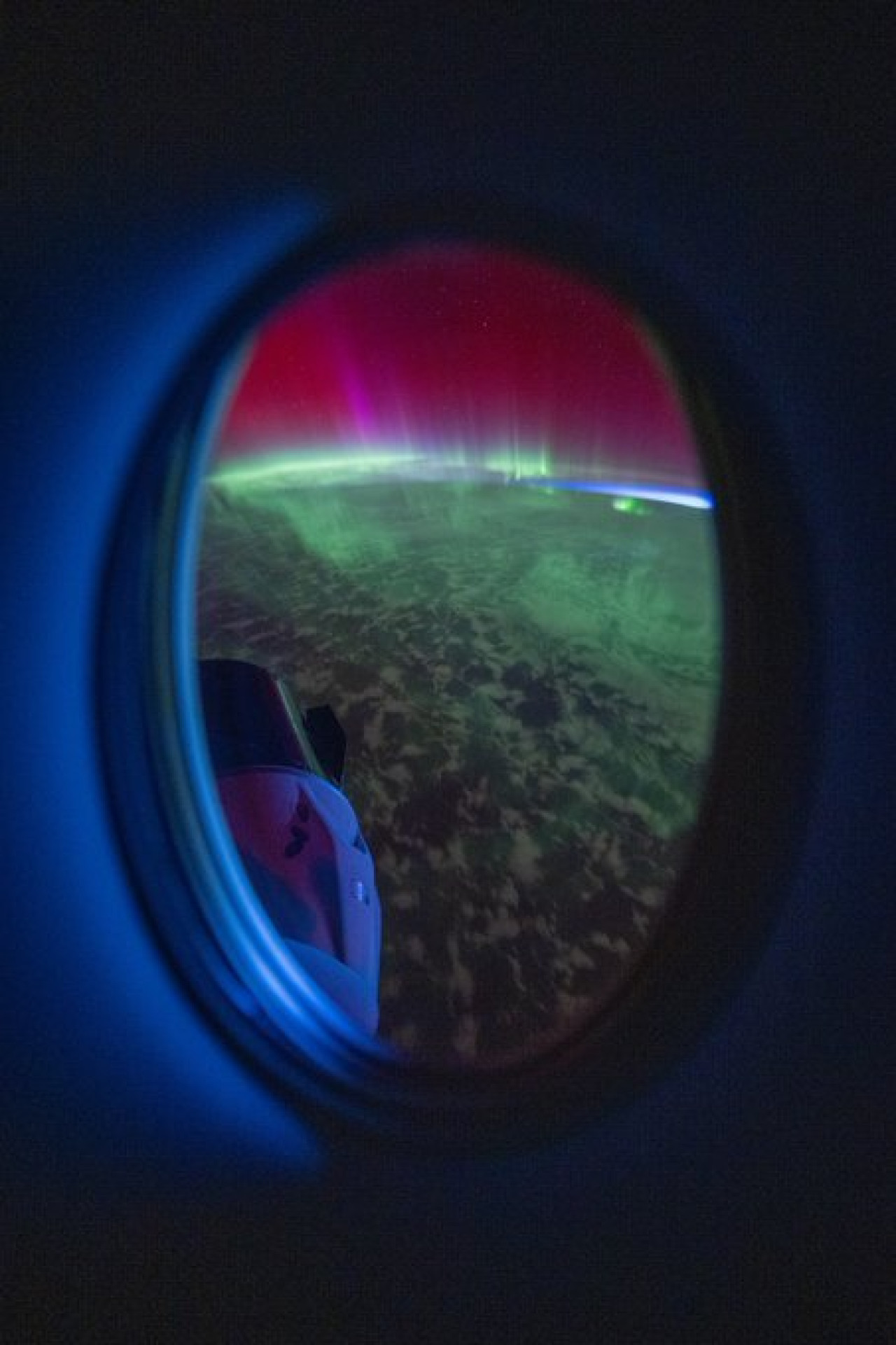 El Planeta Tierra desde el espacio. Foto: X @dominickmatthew