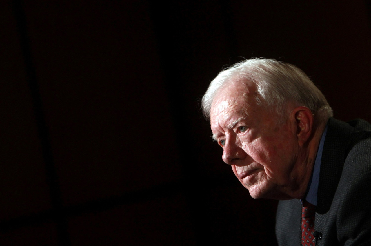 Jimmy Carter, expresidente de Estados Unidos. Foto: Reuters