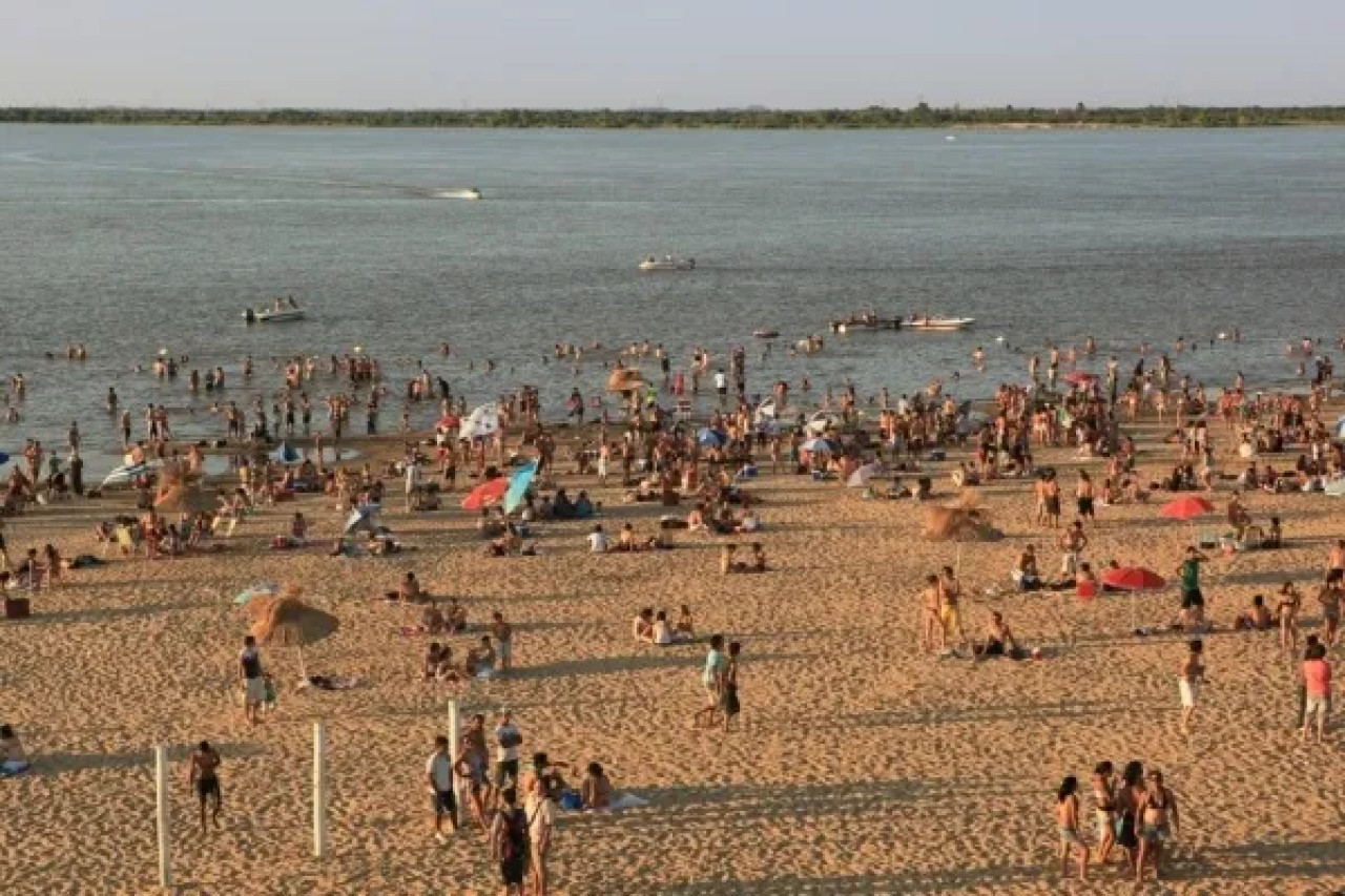 Playa de la Costa, Paraná, Entre Ríos. Foto paranaonline.com.ar