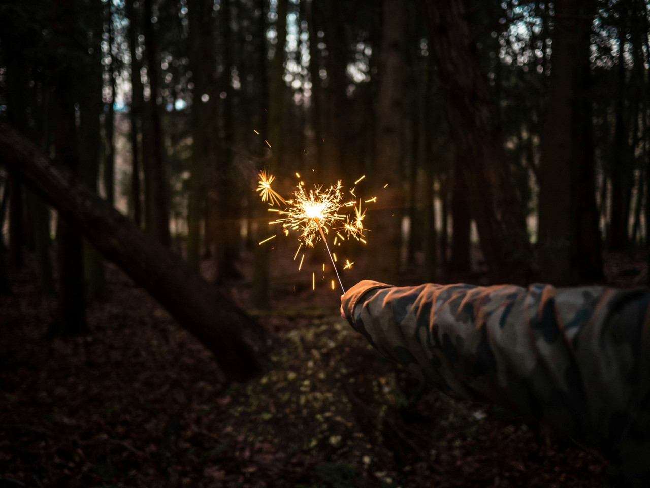 Pirotecnia, fuegos artificiales. Foto: Unsplash