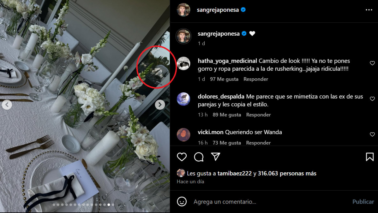 Los indicios de que la China Suárez y Mauro Icardi pasaron Año Nuevo juntos. Foto: Instagram.