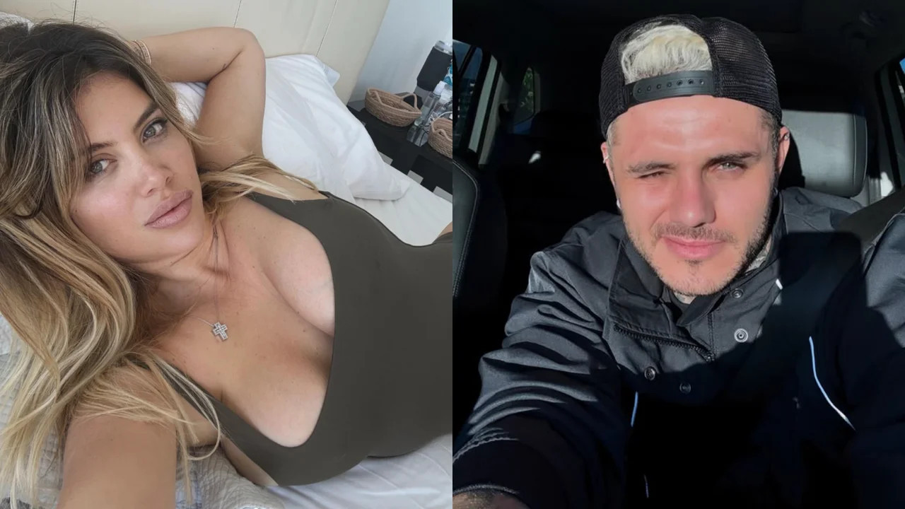 Wanda Nara y Mauro Icardi. Foto: NA