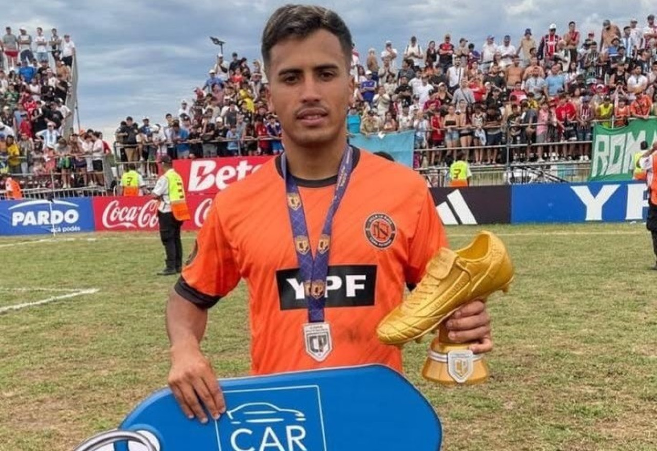 Mauro Smarra en la Copa Potrero.