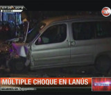 Choque en Lanús (Canal 26)
