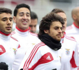 Aimar entrenando en River 
