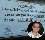 Alessandro De Rossi y Cartel en azorbispado de Salta